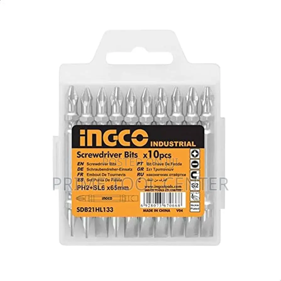 INGCO Screwdriver bits 10 PCS