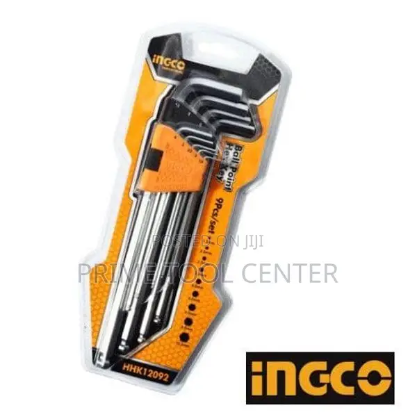 INGCO HHK12092 Ball point hex key