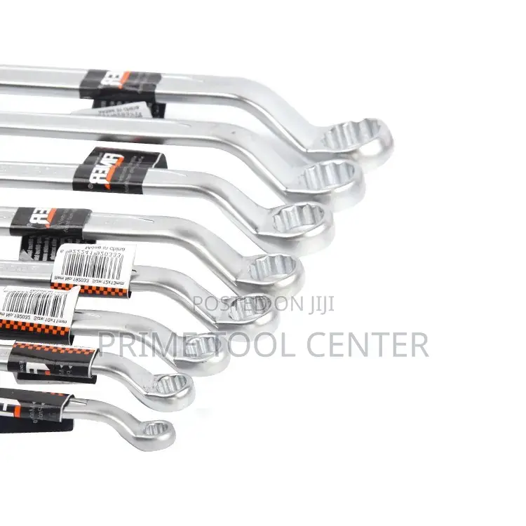 FINDER 8PCS Double Ring Offset Spanner Set