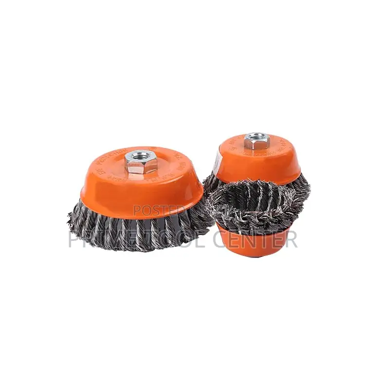 FINDER Cirmped Wire Cup Brushes 5″/125mm
