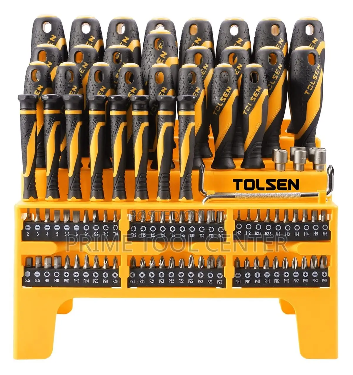TOLSEN 100 PCS SCREWDRIVER SET