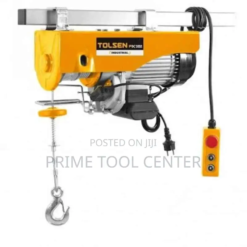 TOLSEN INDUSTRIAL MINI ELECTRIC HOIST 1600W