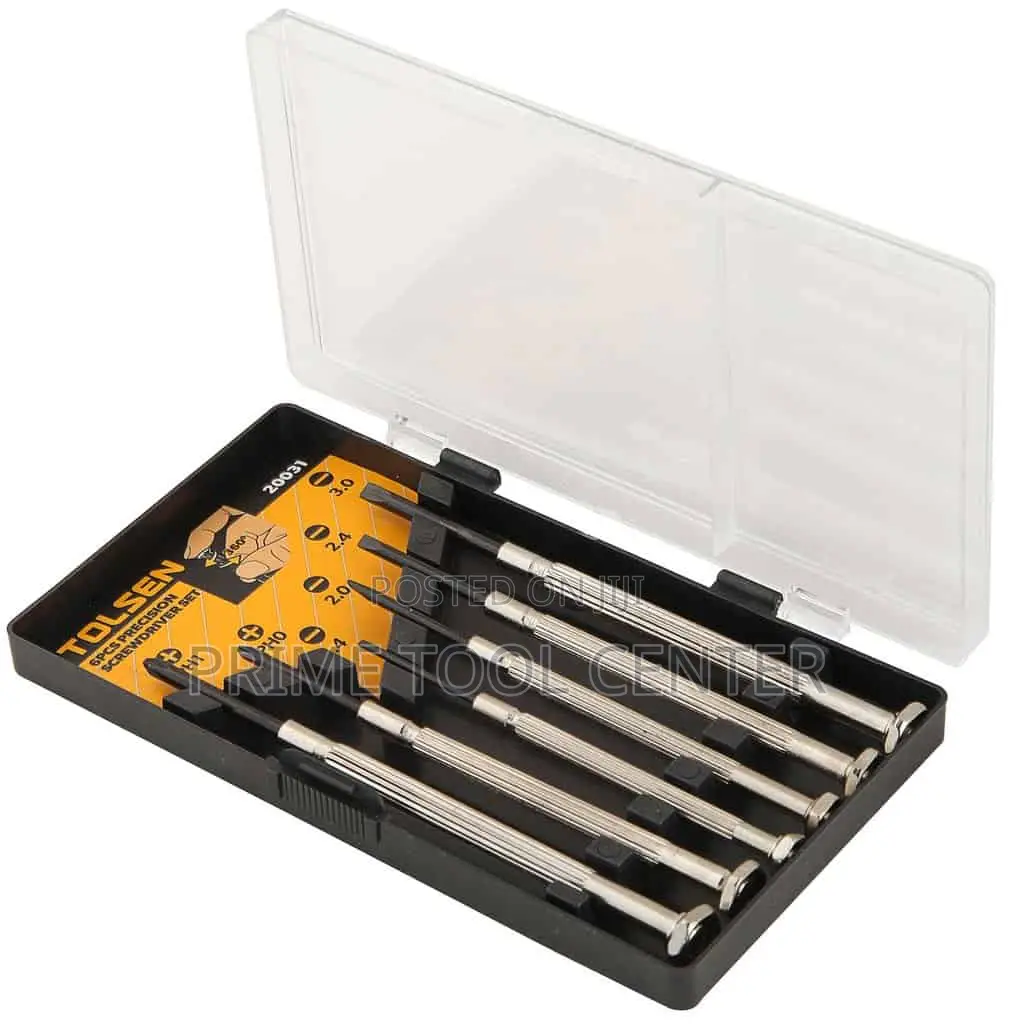 TOLSEN 6PCS PRECISION SCREWDRIVER SET