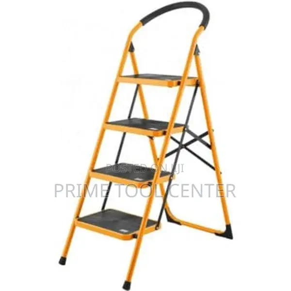 TOLSEN 4 STEP STEEL LADDER 150 KGS/ 4 STEPS