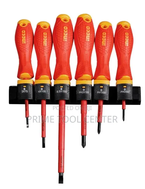 INGCO 6 Pcs insulated screwdriver set