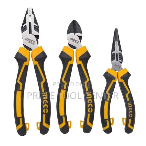 INGCO 3 Pcs high leverage pliers set