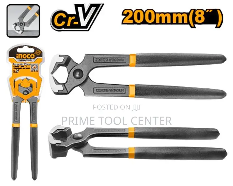 INGCO Carpenter pliers Size：8″/200mm