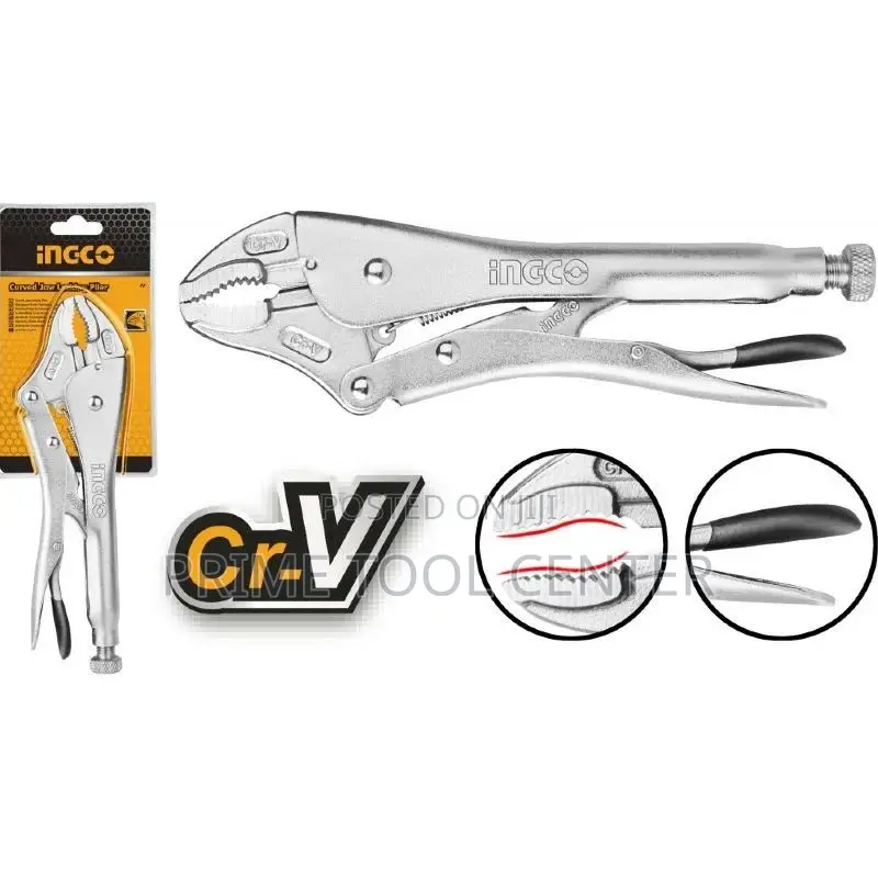 INGCO Curved jaw locking plier