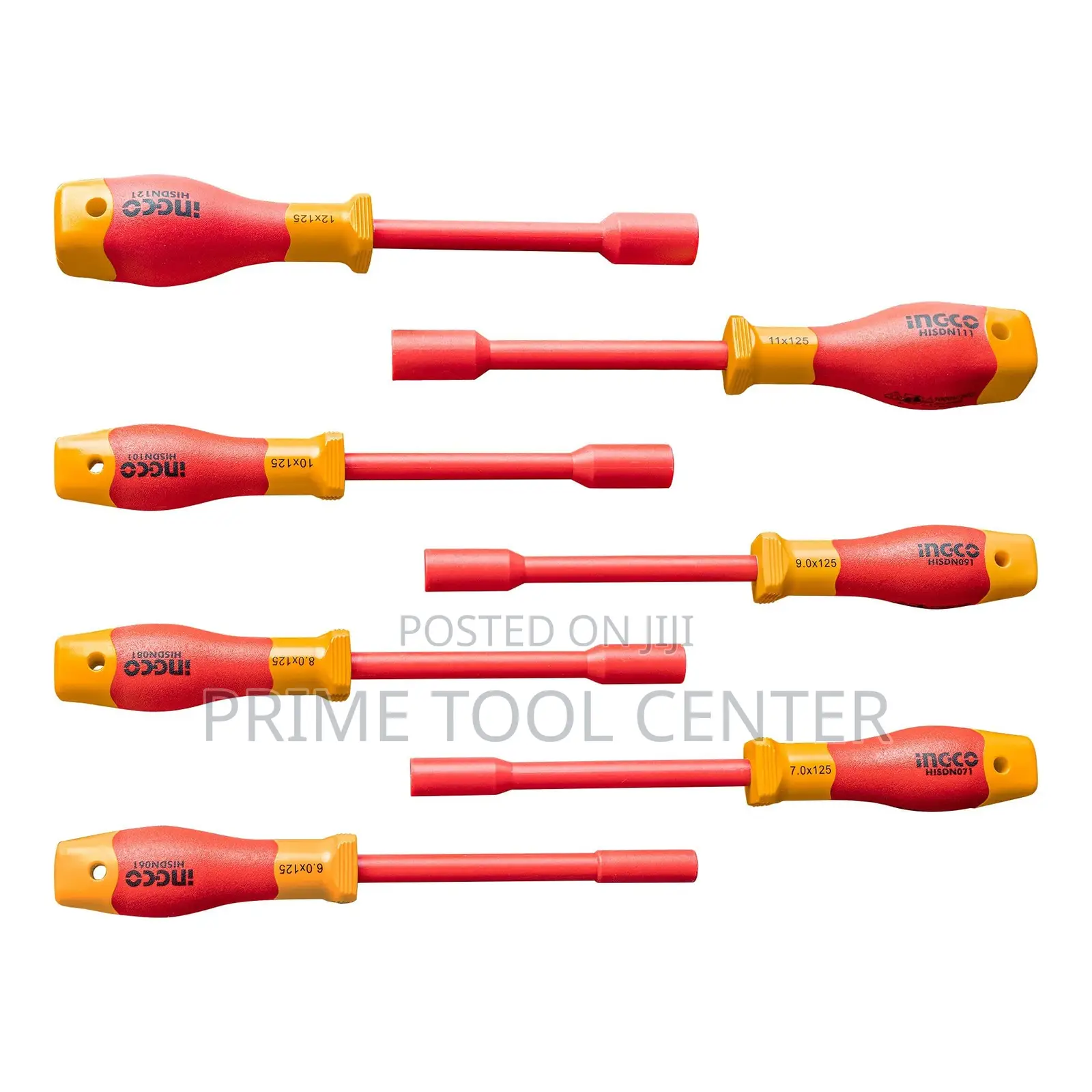 INGCO 7 Pcs insulated nut screwdriver set
