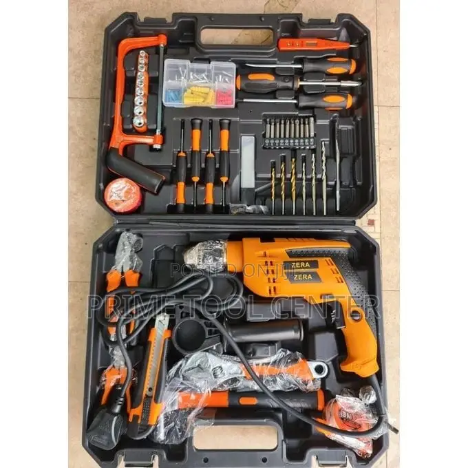 ZERA 117 TOOL SETS WITH A 750WATTS DRILL