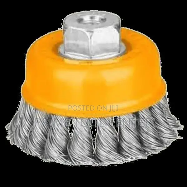 INGCO Wire cup brush Dia: 100mm, 4″