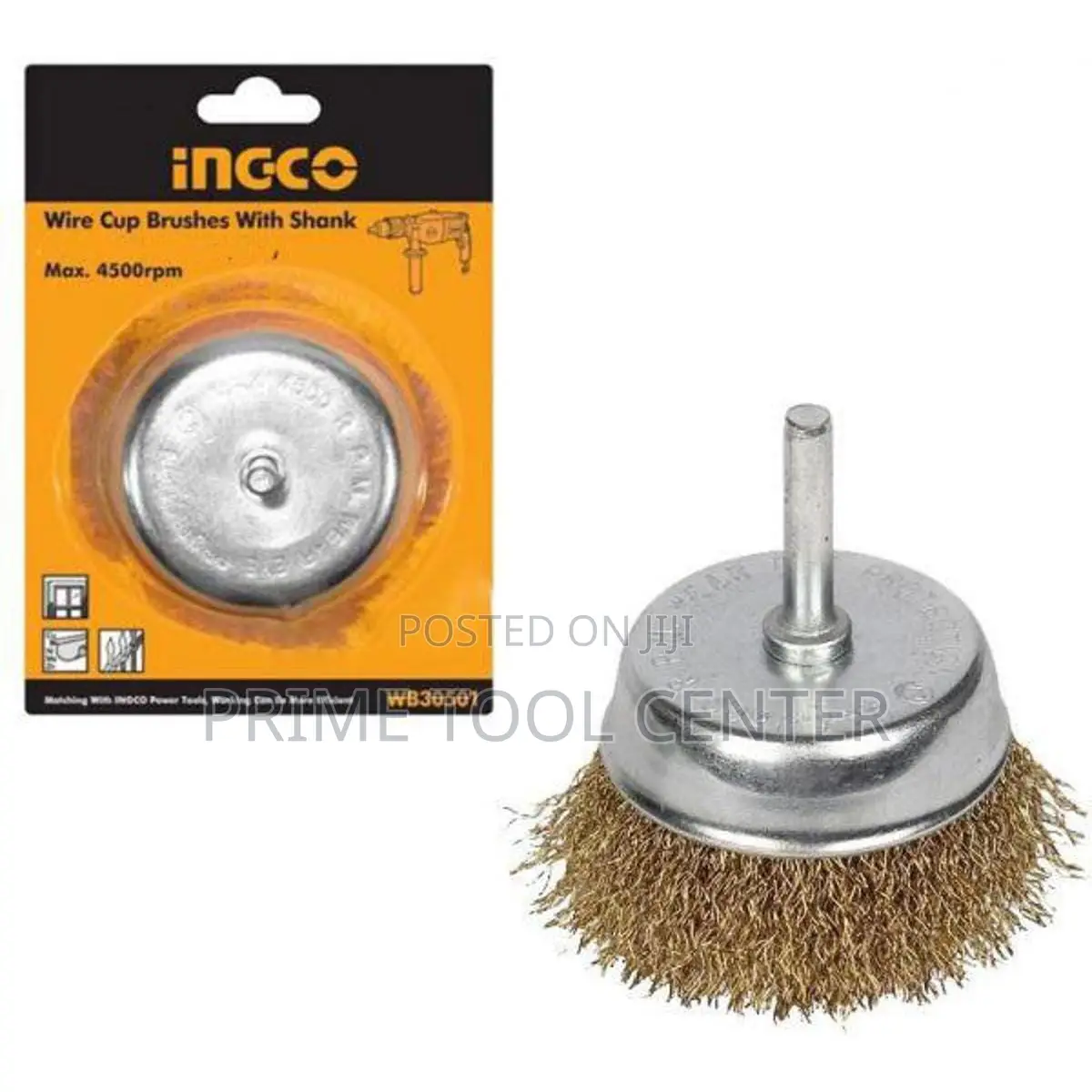 INGCO Wire cup brush Dia: 50mm, 2″