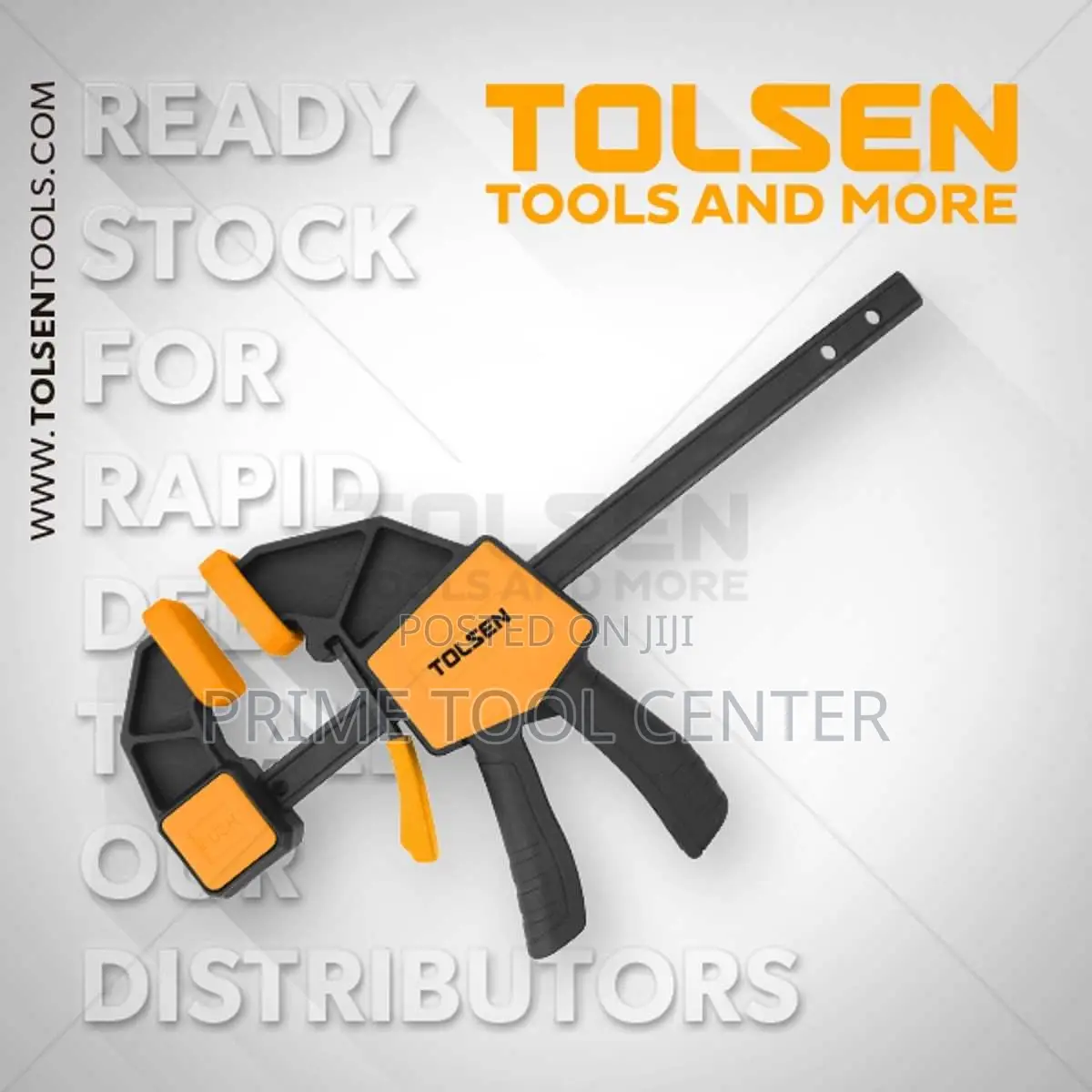 TOLSEN QUICK RATCHET BAR CLAMP 450 MM, 18″