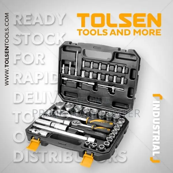 TOLSEN INDUSTRIAL 45 PCS SOCKET SET