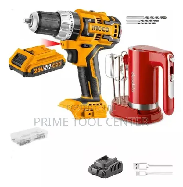 INGCO Lithium-ion cordless 2 Pcs combo kit