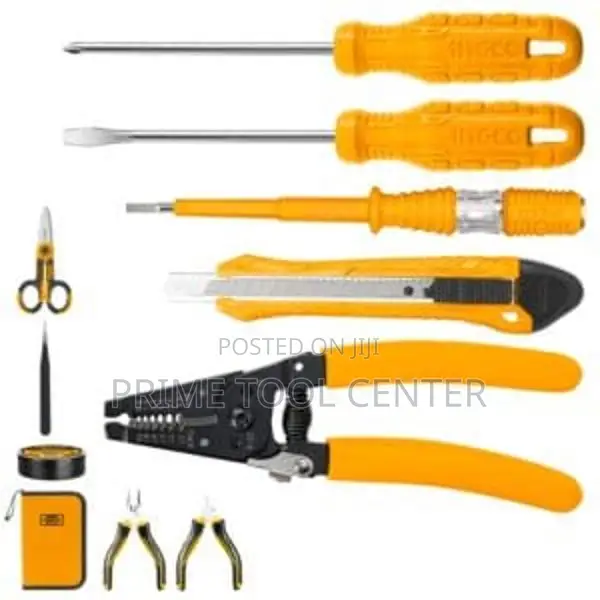 INGCO 11 Pcs electricians tools set