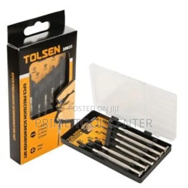 TOLSEN 6PCS PRECISION SCREWDRIVER SET