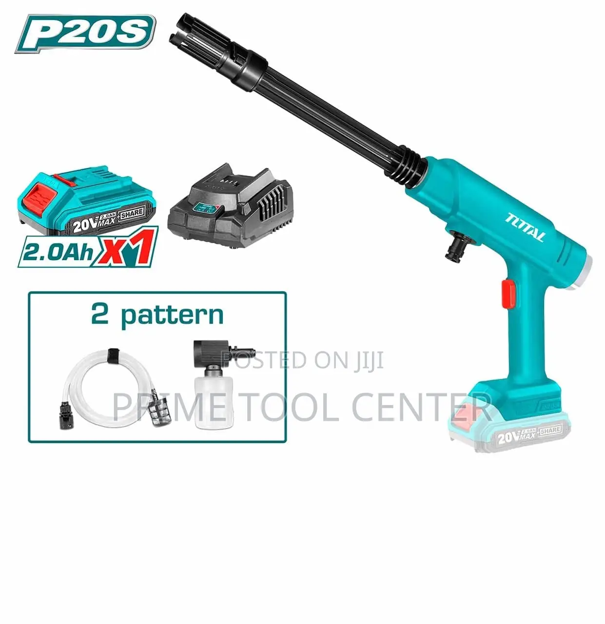 TOTAL Lithium-ion pressure washer 20V