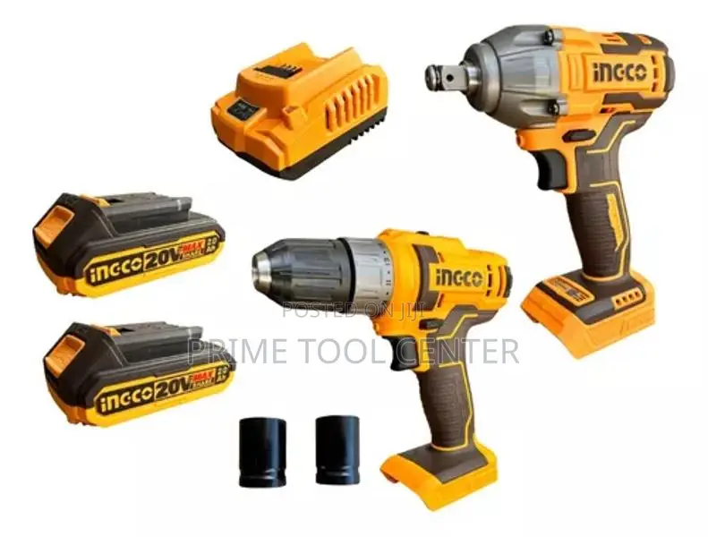 INGCO Lithium-Ion cordless 2 pcs combo kit