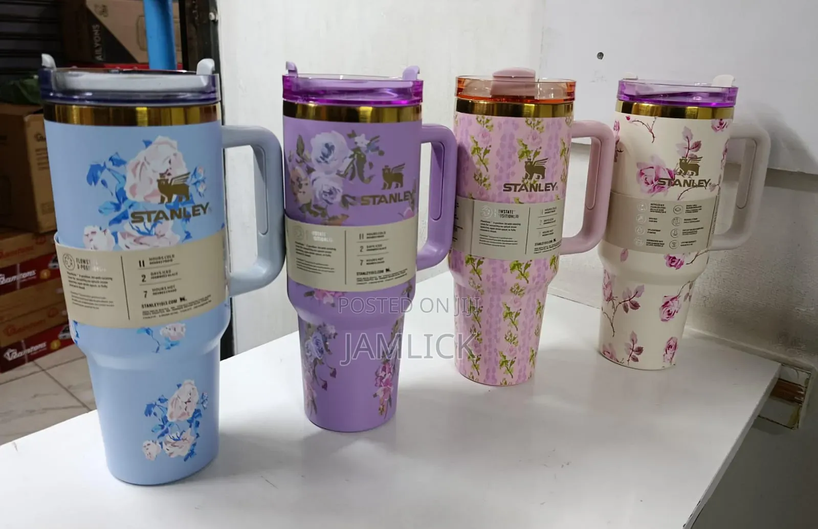 Floral Vintage Hamilton 1.2L Stanley Mug/Flask
 - Hk