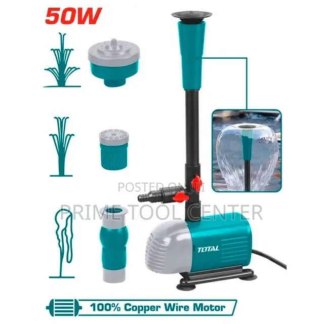 TOTAL TWPM501 Fountain pump 50W
