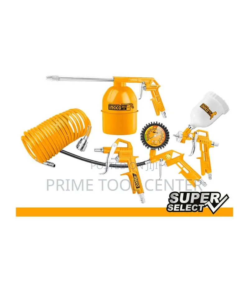 INGCO 5 Pcs air tools set