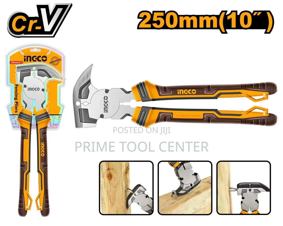 INGCO Fencing pliers Size：10″/250mm