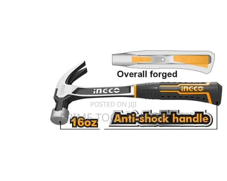 INGCO Claw hammer Weight:16oz/450g