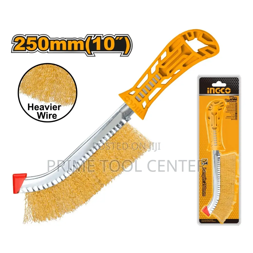 INGCO Wire brusher Length: 250mm, 10″
