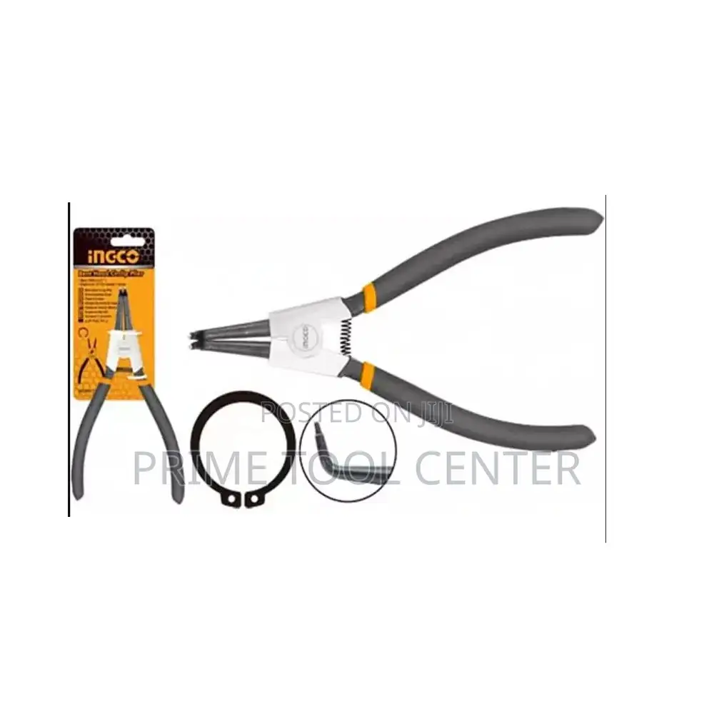 INGCO Circlip pliers Size:7″/180mm