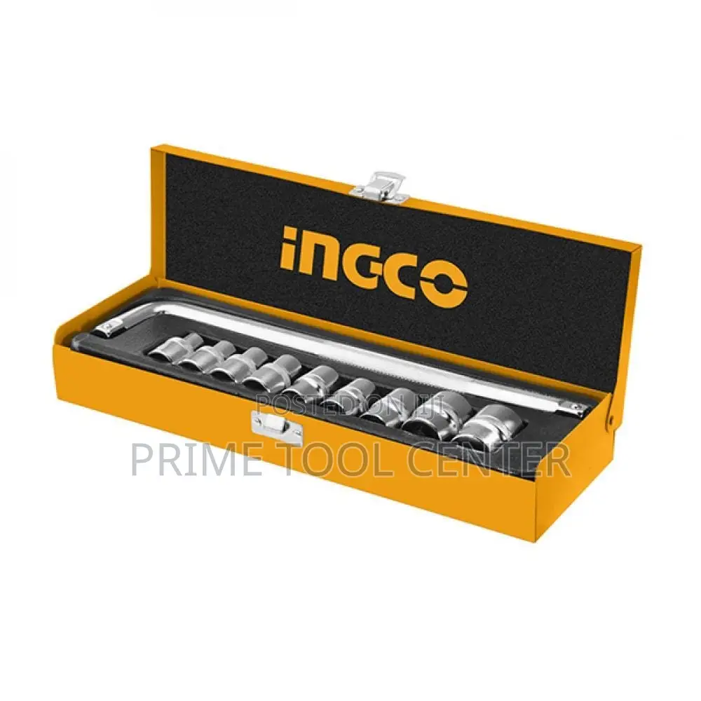 INGCO 10 Pcs 1/2″ socket set