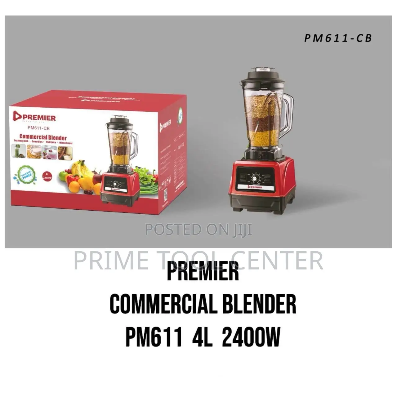 PREMIER COMMERCIAL BLENDER 4L 2400W