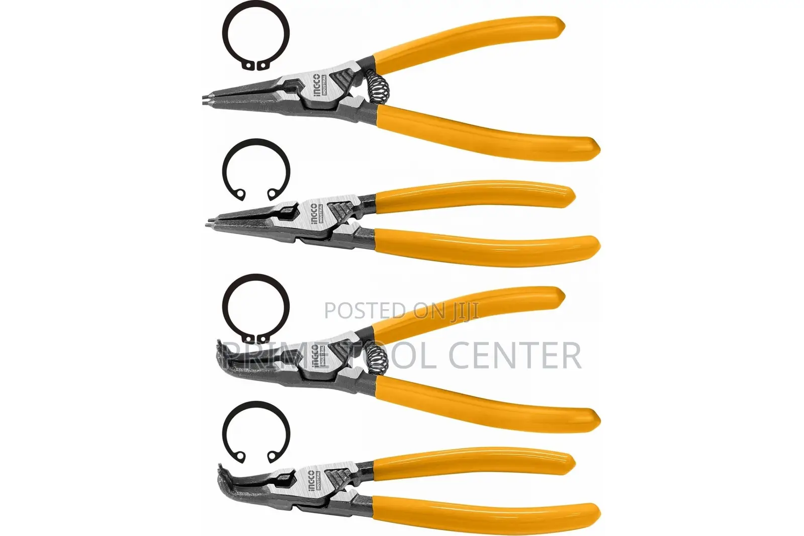 INGCO HCCPS26125 4 Pcs circlip pliers set