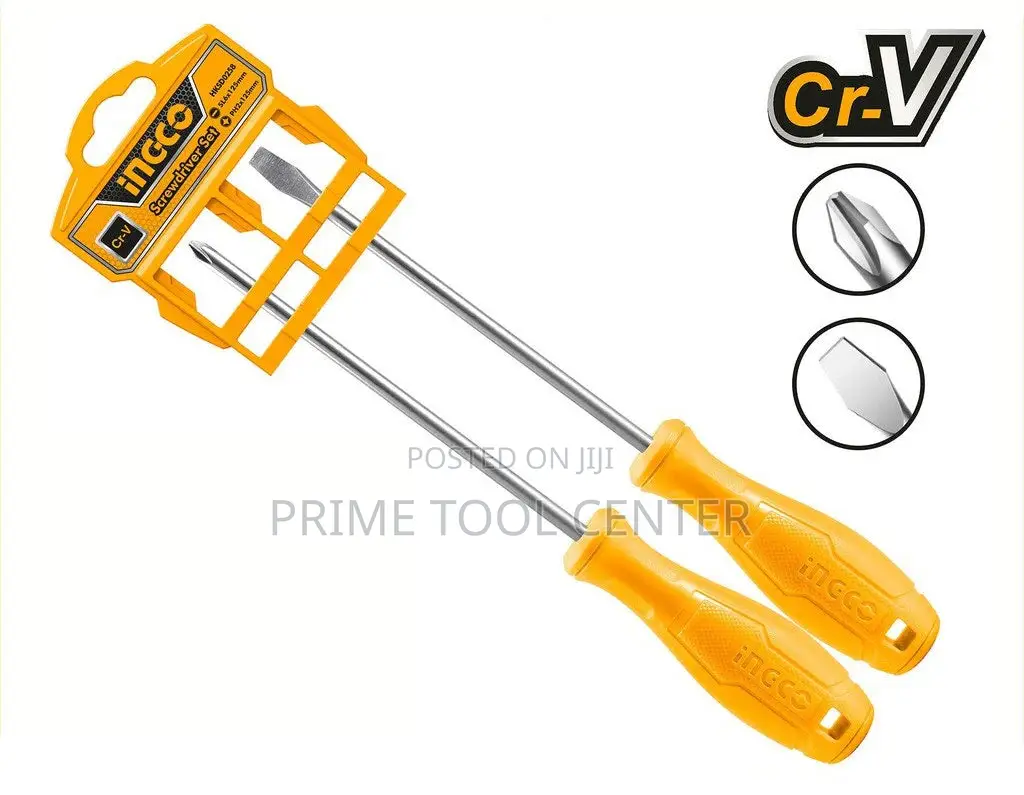 INGCO 2 Pcs screwdriver set