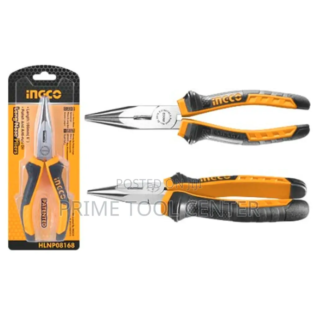 INGCO Long nose pliers “Size：6″”/160mm