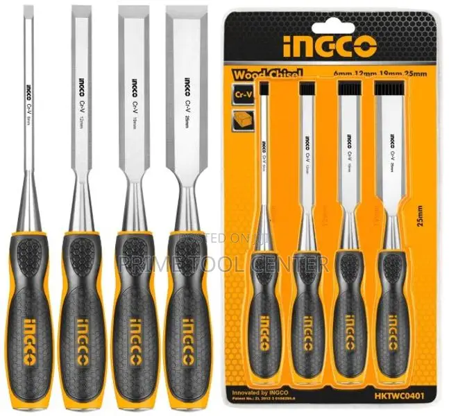 INGCO 4 Pcs wood chisel set