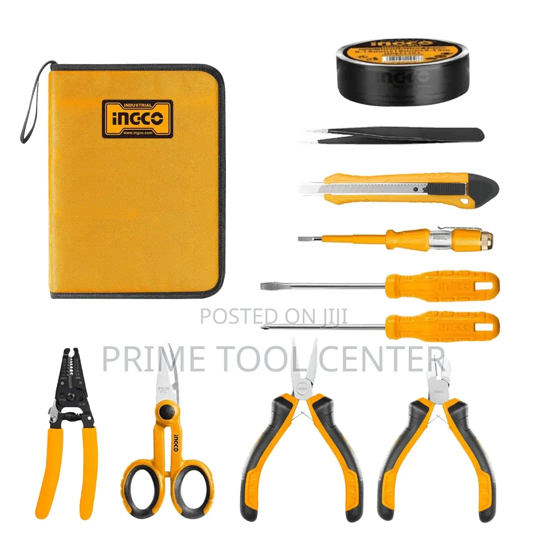 INGCO 11 Pcs electricians tools set