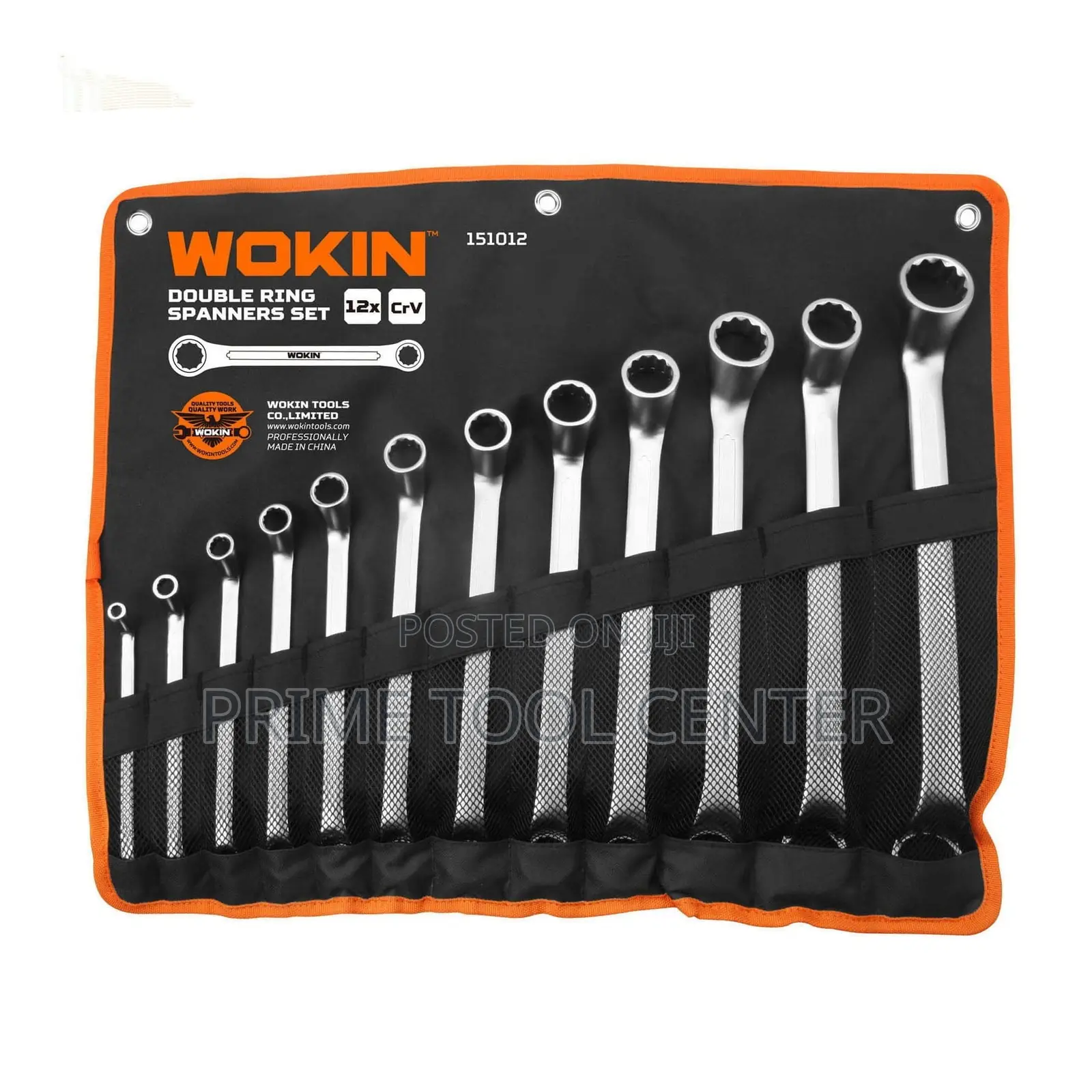 Wokin 12PCS DOUBLE RING WRENCH SET