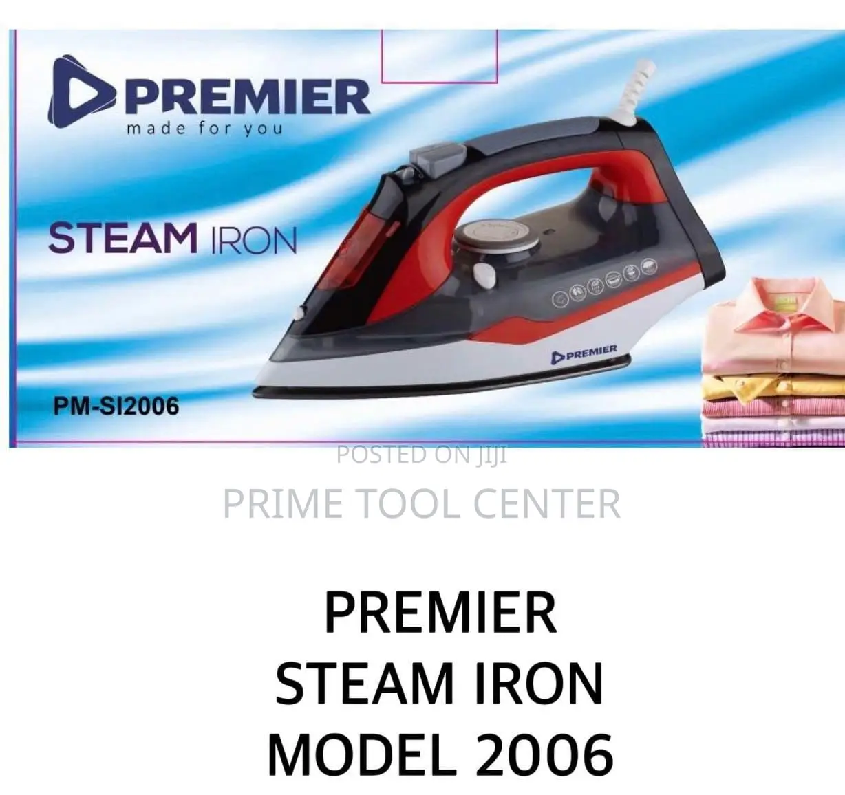 Premier Steam Iron Model 2006