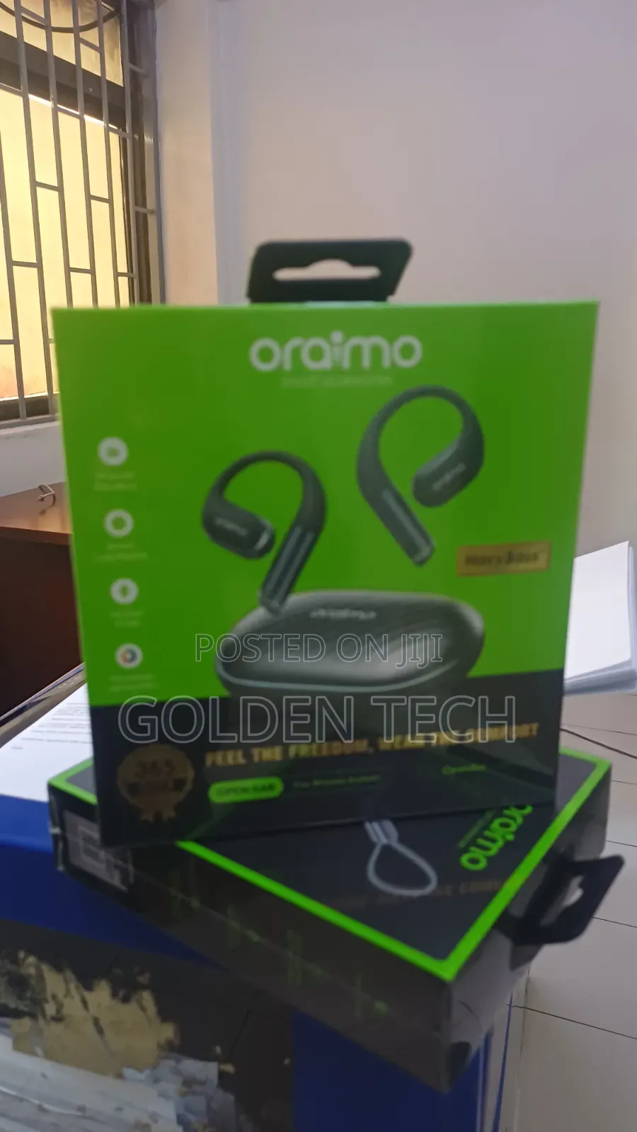 Oraimo OpenArc Open-Ear Wireless Earphones 36hrs Playtime
