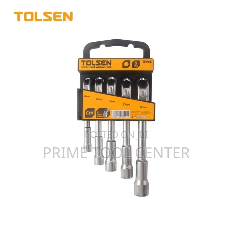 TOLSEN 5PCS L – TYPE WRENCH SET