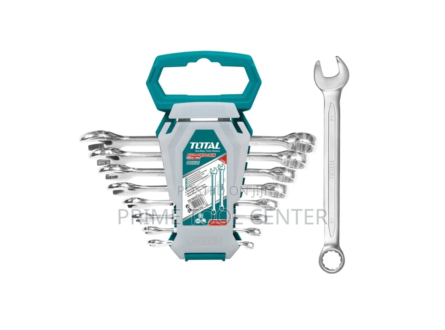 TOTAL 8pcs combination spanner set