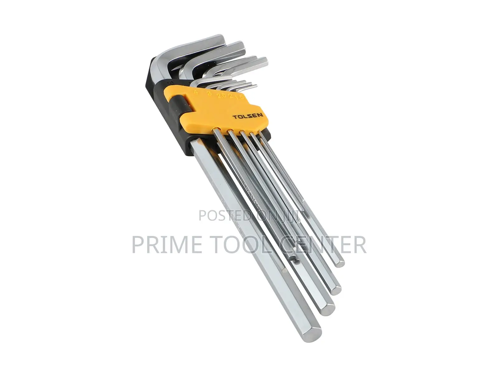 9pcs extra long arm hex key set