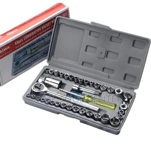 All-in-One 40-Pack Socket Tool Wrench Set
