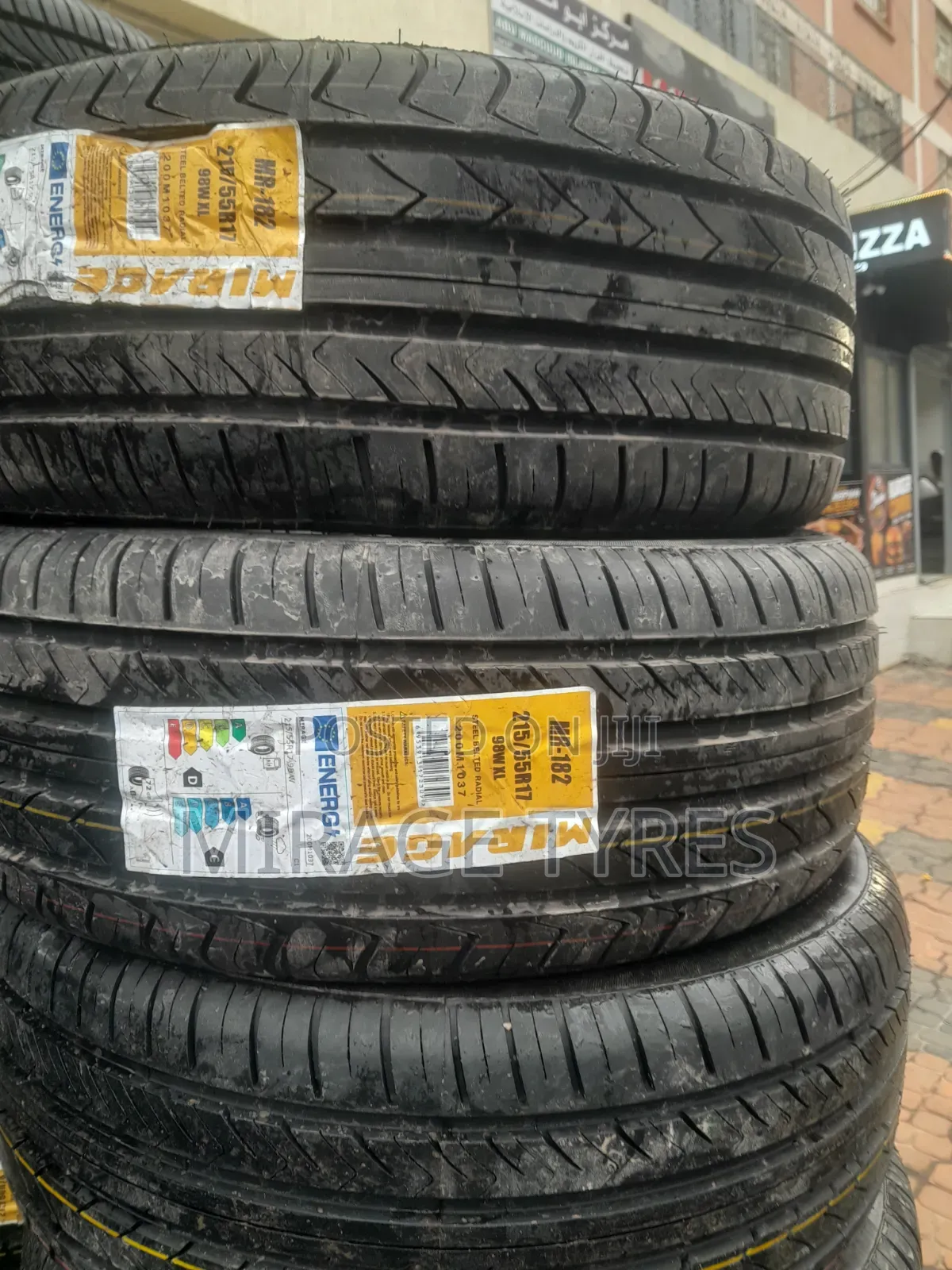 Brand New Mirage Tyres 215/55r17 - High Quality Durable