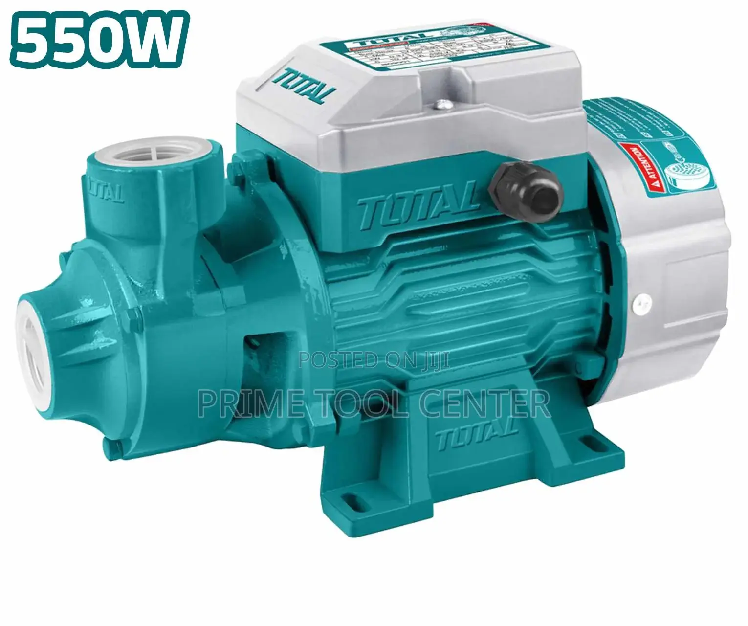 Total Water pump power:550W(0.75HP)