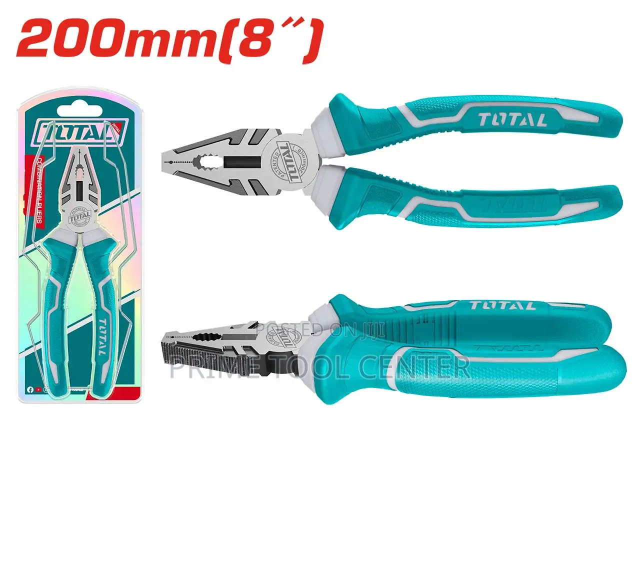 Total Combination pliers Size：8″/200mm