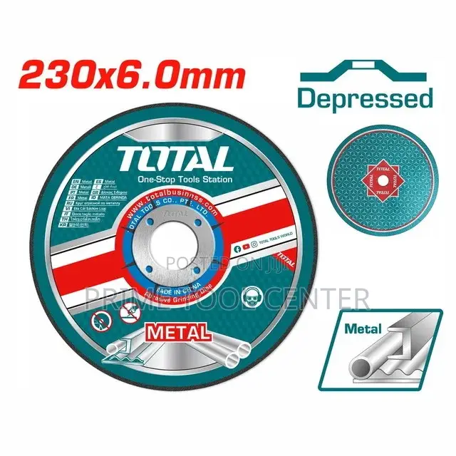 TOTAL Abrasive metal cutting disc