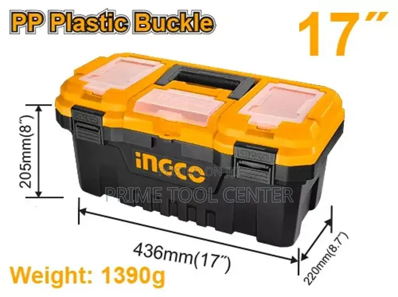 INGCO 17″ Plastic tool box