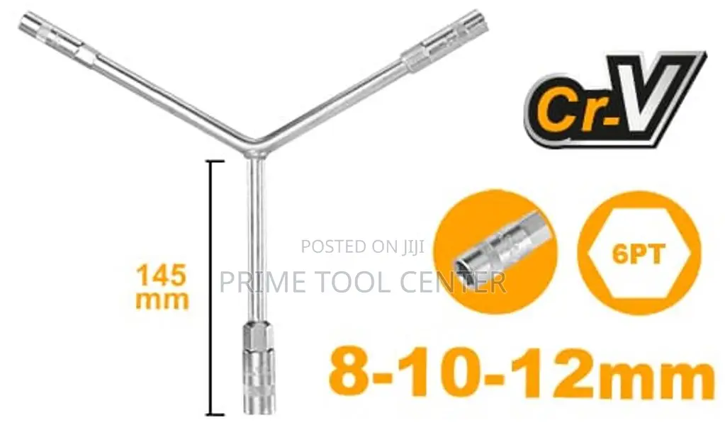 INGCO Y-type socket wrench Size: 8-10-12mm